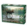 Cobble Hill 1000 Piece Puzzle - Moose Crossing - Sample Poster Included