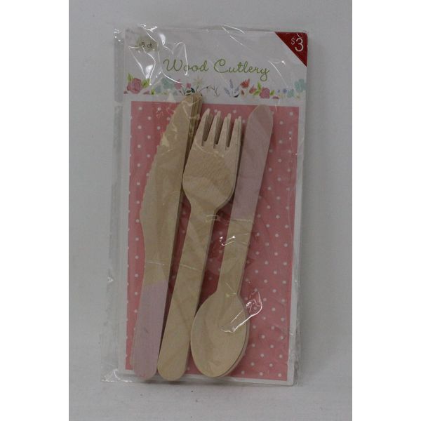 Design Disposable Wood Cutlery  18 Points