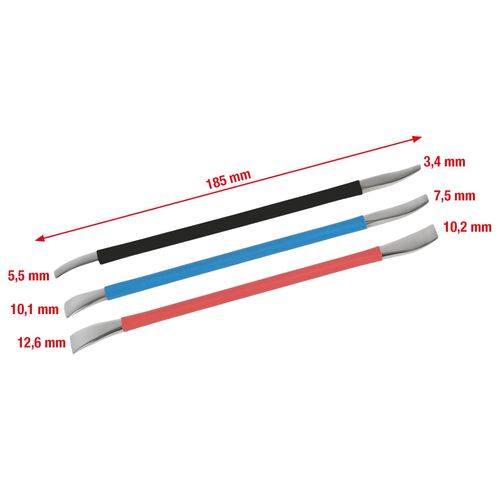 KS Tools 911.8225 Precision Tool Set, 3-Piece