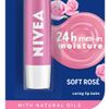 Nivea Lip Soft Rose Blister Pack