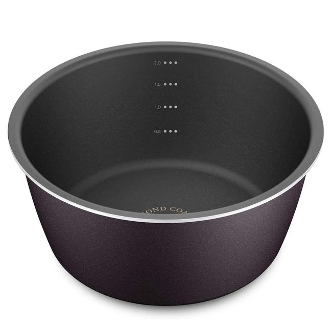 Iris Ohyama PDCI-S20P D-Plus Series Pot, 7.9 inches (20 cm), Single Item, Mulberry Purple