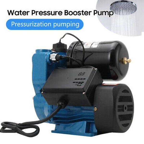 Automatic Shallow Well Pump Self Priming Water Pressure Booster Jet Pump