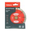 115mm Diamond cutting disc - General Purpose Segmented Diamond Blade Cutting Edge - GPE115222