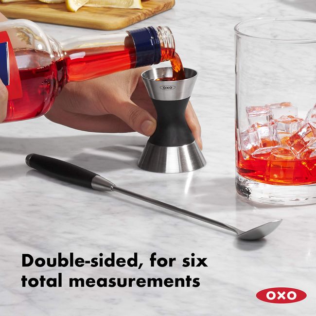 OXO SteeL Double Jigger - Kitchen & Company