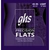 GHS 3025 45 - 95 Light Long Scale Bass Flat Wound String Set