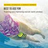 FINIS Foam Pull Buoy Jr, Yellow/Black