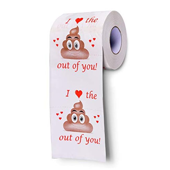 Toilet Wrapping Paper, Poop and Toilet Paper Wrapping Paper
