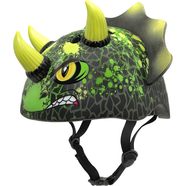 Raskullz boys Rex Helmet, T-Chopz Black, Ages 5 US