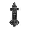 Black Front Door Knocker Cast Iron Brass Rust Resistant Renovators Supply