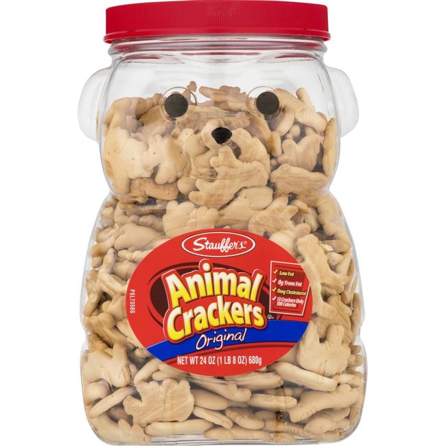 Stauffers Animal Crackers 24 oz. Bear Jug (2 Containers) (Original Version) - PACK OF 2