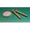 Brass #8  Phillips Flat Head Wood Screw x 1.50" Length, 25 Pcs