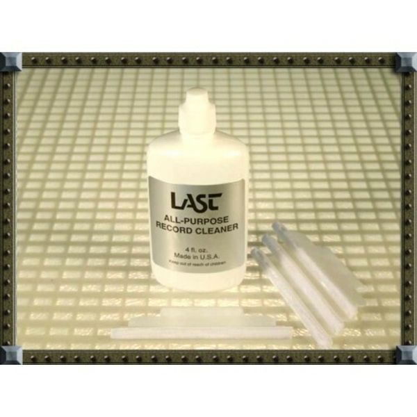 LAST Factory All-Purpose Record Cleaner-4oz solution/4 applicators-vinyl & 78s