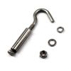 Pack of 4 M10 Open Cup Hook Expansion Bolt 304 Stainless Steel