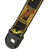 Fender Strap Quick Grip Locking End Strap, Black, Yellow and Brown, 2" 990629001