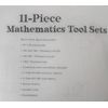 11-Piece BAZIC Mathrmatics Geometry Tool Set Protractor Compas Ruler Pencil, etc
