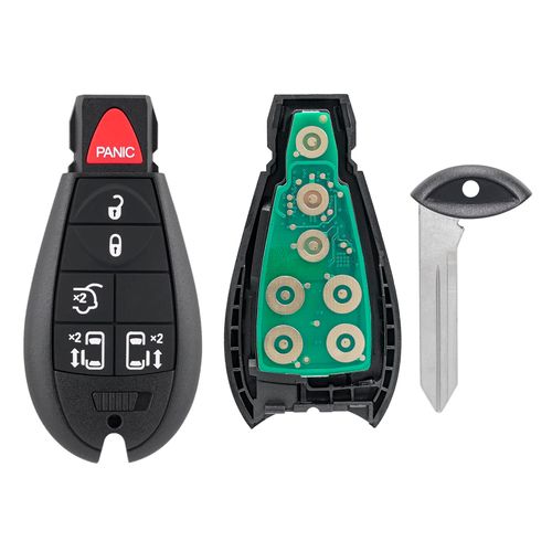 Fit for Dodge Car Remote Controls Key for Dodge Chrysler RAM Jeep Grand Cherokee 2008 - 2015 Chrysler 300 Keyless Entry Remote Key Replacement 433MHZ M3N5WY783X IYZ-C01C