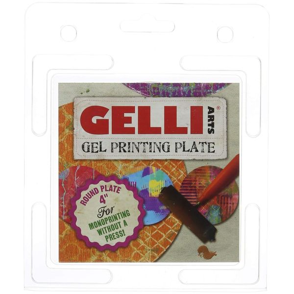 Gelli Arts 4" Round Gel Printing Plate