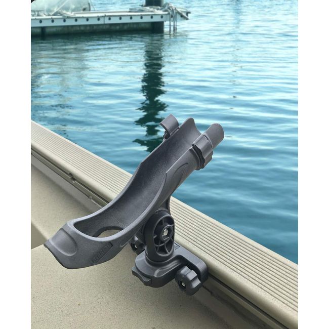 Brocraft 90 Degree Boat Track System Rod Holder/Versatrack Boat Rod Holder/Lund Sport Track Rod Holder/Ranger Track Rod Holder