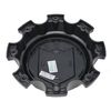 CAP-655BM-8-DB/DropStars Gloss Black Bolt-On Center Cap