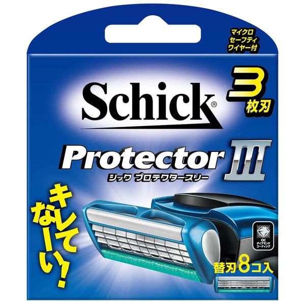 Schick Protector Three Blade (8 Pieces Input)