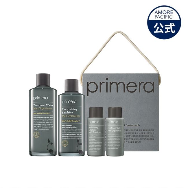 [Primera Official] Men Organience Treatment Water+Emulsion Set  [Primera] SS Limited