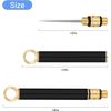  Titanium Toothpick Holder, Portable 3 Pcs Metal Toothpicks For Teeth, Mi