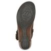 WHITE MOUNTAIN Women's Viewable Heeled Clog, Brown/Pull Up, 6.5 M