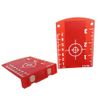2pcs Magnetic Floor Laser Target Card Plate for Red Laser Level