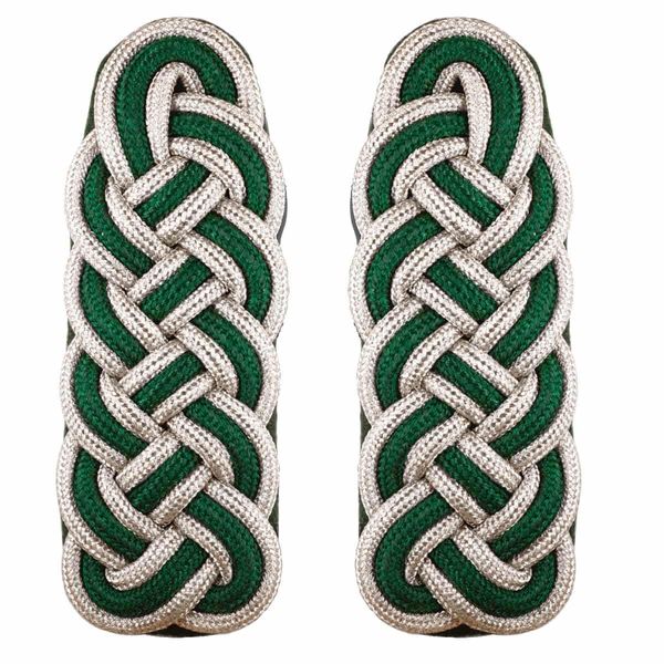 Deitert Shoulder Braid - Majors Mesh, silver-green, One size fits all
