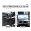 Foldable Front Window Protector Car Windshield Sun Shade For Hummer H3 05-09 US