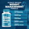 (2 Pack) SlimShape Keto Capsules – SlimShape Pills Advanced Formula Supplements
