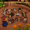 One Piece Mystery Pin Badge CDU Containing 12 Blind Boxes