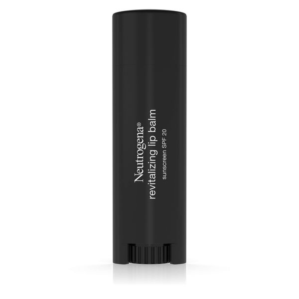 Neutrogena Revitalizing and Moisturizing Tinted Lip Balm with Sun Protective Broad Spectrum SPF 20 Sunscreen, Lip Soothing Balm with a Sheer Tint in Color Petal Glow 40, .15 oz