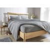 Olivia Rocco Teddy Fleece Extra Deep Fitted Sheet Cosy Warm Fluffy Fitted Bed Sheets, Single Grey