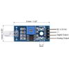 sourcing map Photosensitive Diode Sensor Light Detection Photodiode Module with Digital and Analog Output for Smart Car 3pcs