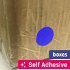 400 Pack, 50mm Large Round Colored Stickers Circle Sticky Labels - 4 Colours