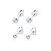 Elli Earrings Set 925 Sterling Silver Crystal