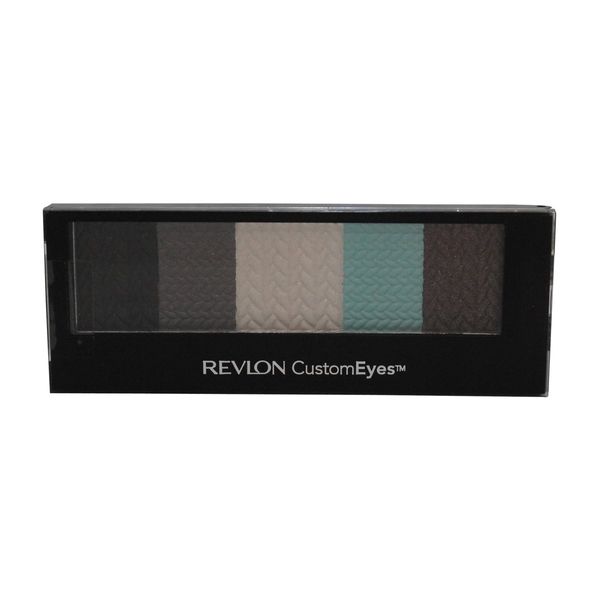 REVLON custom eyes 5pc eyeshadow & liner powder 022 beach beauty