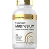 Triple Magnesium Complex | Citrate, Glycinate, & Malate Supplement 150 Capsules