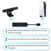 Mcbazel PS VR Adapter for PS5, PS4 Camera Adapter for Playing PlayStation VR on PlayStation 5