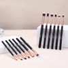 MSQ Makeup Brush, 12 Eyeshadow Brush Set, Makeup Brush Set, Eyeshadow Brush, Makeup Brush, Concealer Brush, Eyeliner Brush, Blow Brush, Super Soft Makeup Brush, Luxury Makeup Tool (Rose Gold)