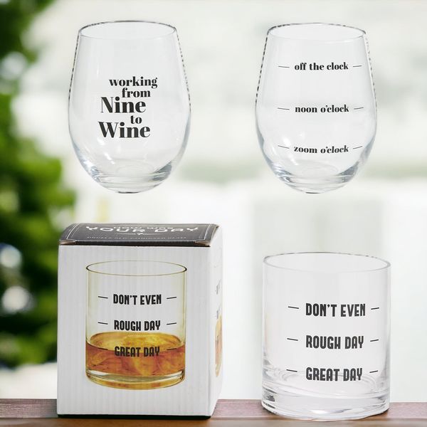 Whiskey or Wine - Nine to Wine Glass