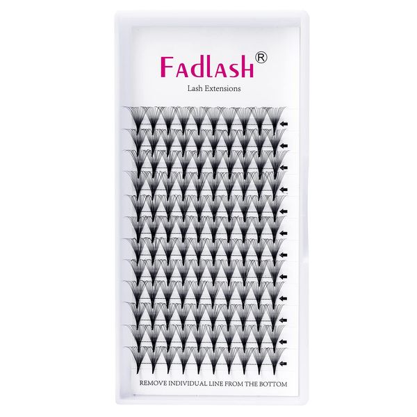 Pre Made Fans 14D 0.07mm C Curl 13mm Fadlash Premade Lash Extensions Pre Fanned Russian Volume Lashes Fan 0.07mm C/D Curl Eyelash Extension