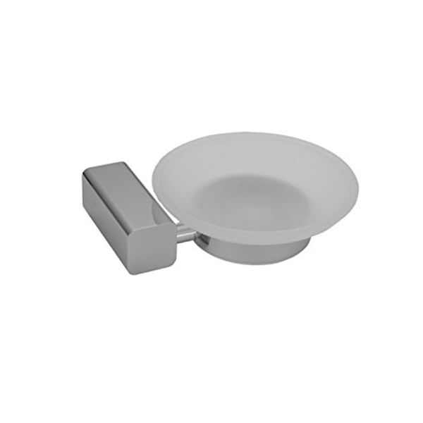 Jaclo 5401-SD-WH Cubix Soap Dish, White