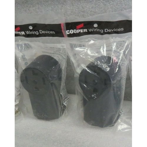 NEW IN ORIGINAL PACKAGING Cooper Dryer Power Outlet 1225 30A 125/250V