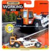 Matchbox Road Scraper, [Orange/White] Working Rigs 5/16