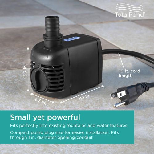 TotalPond 500 GPH Fountain Pump