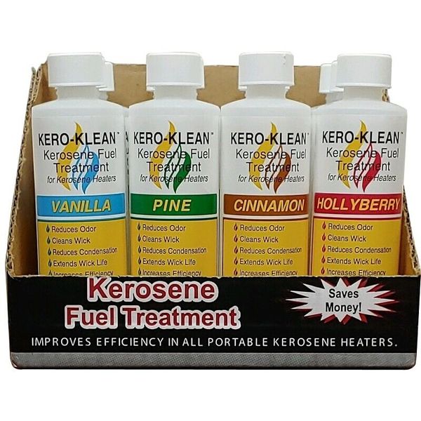 Kero World PW-11M2  (1) 8oz CLEAR  Kerosene Fuel Additive REDUCES SMELL 3749892