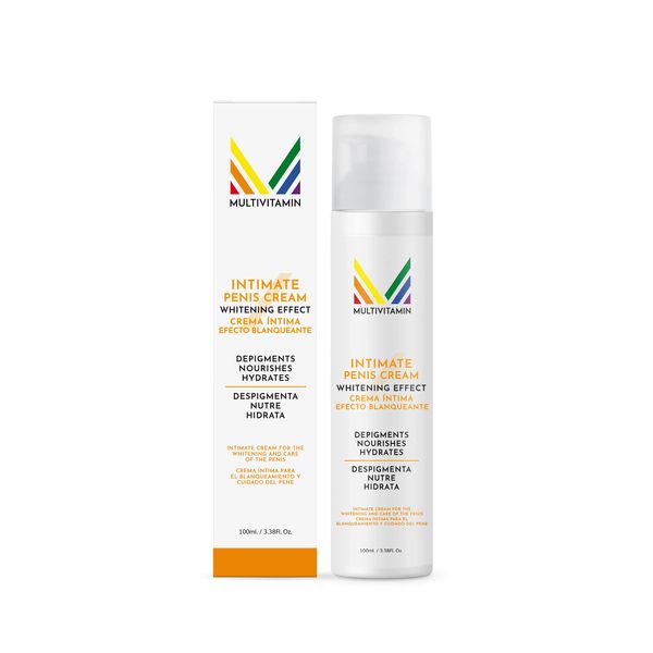 Intimcreme für Männer, die der Verdunkelung der Genital- und Intimhaut vorbeugt und aufhellend wirkt, 100 ml.