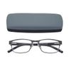 EYEGUARD Mens Reading Glasses, 1 Pair Rectangular Lightweight Metal Readers for Men(+1.50 Magnification)